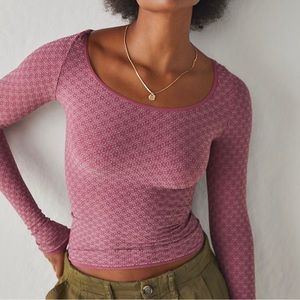 Free people love letter long sleeve